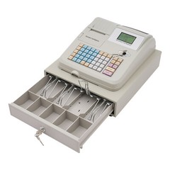 Electronic Cash Register Cash Management POS System LED 48 Keys with Drawer Box