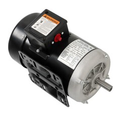 Farm Duty Single Phase Motor 1 HP 1750RPM 115V/230V 56 Frame 13.6/6.8A CW/CCW