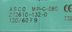 ASCO RED-HAT 8342G701 SOLENOID VALVE 4 WAY STAINLESS STEEL BODY PTFE SEAL NEW