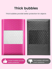 Bubble Mailers 6X10 Inches 25Pack Usable Size 6X9″ Small Padded Mailer Bubble En