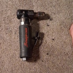 Snap-on PT2000 Pneumatic Right Angle Die Grinder Air Grinder