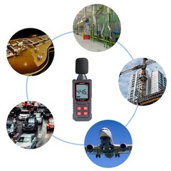 30-130dBA Digital Decibel Meter Noise Meter Handheld Sound Level A Double Meter