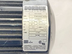 Dorner 826-630/A Type 42R8BFCI eDrive Electric Motor 1725rpm 1PH 115V 1/4HP