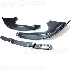 Front Bumper Lip Splitter 3pcs Jeep Grand Cherokee SRT 2013-2016 Carbon Fiber