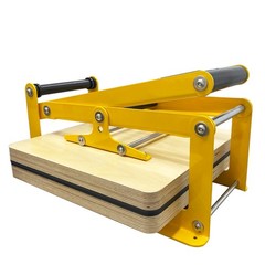 Wooden Lino Printing Hand Lever Press Machine,15in ×15 in Block Printing Press
