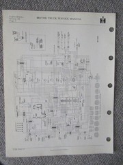 International Truck 6123 M-412 Electrical Circuit Wiring Diagram Service Manual