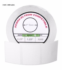 50 Rolls 2.25×1.25 Direct Thermal Barcode Label For Zebra LP2824 TLP2824 LP2844