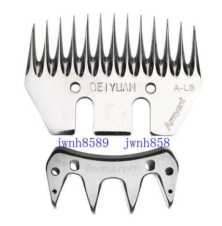 Sheep Shears Blades 13T Straight Tooth Electric Wool Comb Cutter Stainless Steel