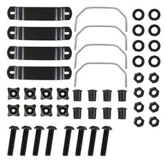 Universal 64 Extendable Roof Rack Cargo Basket Black Steel for SUV Truck Car Van