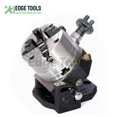 3″ Inches / 80 mm Rotary Table Tilting with 80 mm 4 Jaws Independent Chuck USA