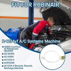 16106 Refrigerant Identifier Hose OEM Replacement for Robinair AC Units US