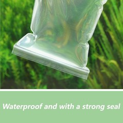 WEPOLY – 10″ x 13″(200 Count) Zip Plastic Poly Bags – 2 Mil Clear Reclosable …