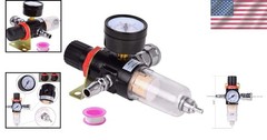 Efficient 1/4″ BSP Air Filter & Regulator – Maximum 130 PSI & Easy Installation
