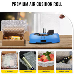 984′ x16″ Air Cushion Machine Film Small Bubble Pillow Packaging Padding Roll
