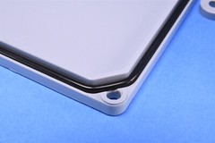 Waterproof Heavy Plastic Enclosure 4″ x 4″ x 1.5″ w/ Mounting Studs