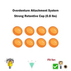 Zest Locator Abutment Retention Replacement Insert Cap Dental Overdenture Parts