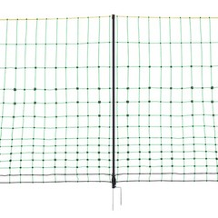 VEVOR Electric Netting Fence Kit Sheep Fencing 35″H x 164’L with Posts Spikes