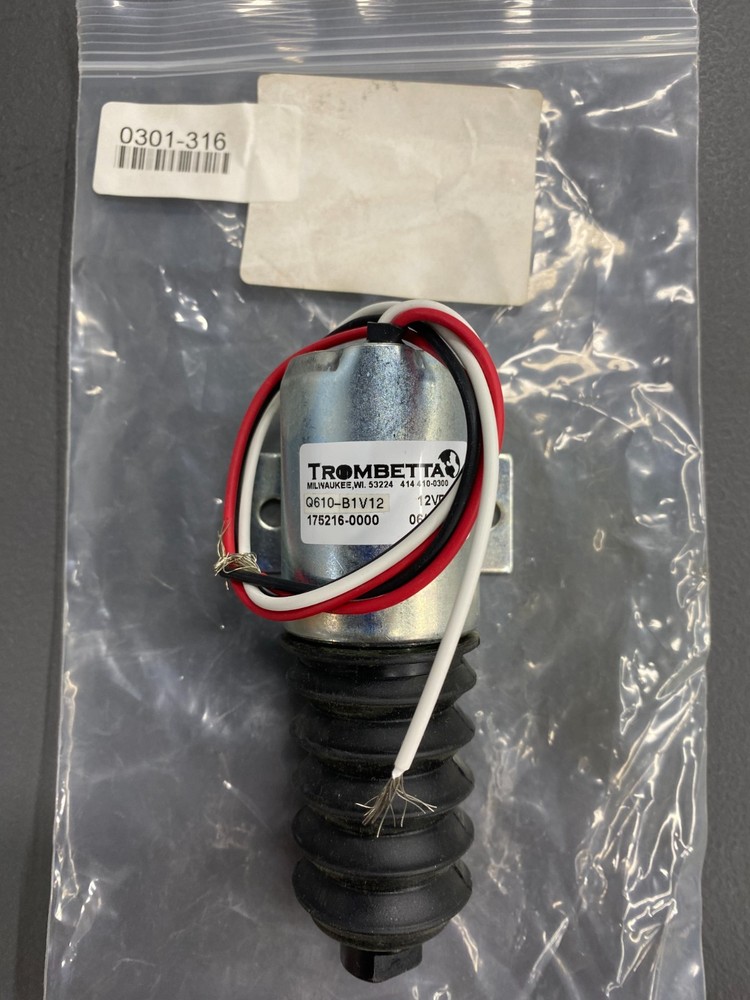 ASV OEM 0301-316 Fuel Solenoid for MD70/HPD 2800/ HPT2800