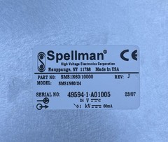Spellman SMS1N60/10000 Model SMS1N60/24 High Voltage Power Supply Module USA