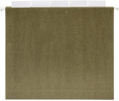 Blue Summit Supplies 25 Pack Extra Capacity Hanging File Folders Letter Size, Ex
