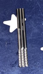 3X ACCUPRO 1/8X1/8X3/4X3 4FL BALLNOSE CARBIDE ENDMILL LR 646120 60338852 3pcs
