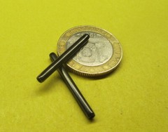 Steel Coiled Spring Pin, 3/32″ Diameter x 1.00″ Length, 100 pcs