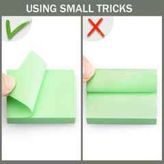 20 Pads Mini Sticky Notes 1.5×2 Inch Self Stick Memo Pads Multicolor
