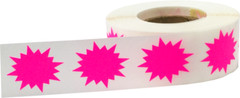 Color Coding Burst Labels Starburst Design | 1″ Inch | 500 Pack | Pick One Color