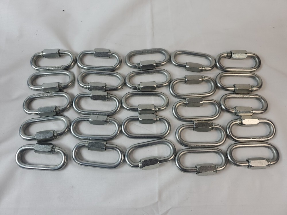 25 pack MAILLON RAPIDE 5/16″ Quick Link, 8mm, 5/16 in., 700 kg, 1540 lbs N8