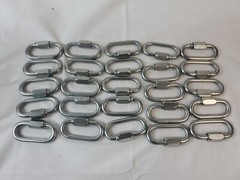 25 pack MAILLON RAPIDE 5/16″ Quick Link, 8mm, 5/16 in., 700 kg, 1540 lbs N8