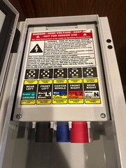 BRAND NEW Intersect 400AMP 3 Phase Cam Lok Box for Generators: ICGC-3P-400