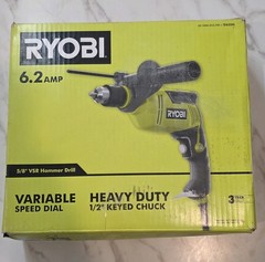RYOBI 6.2 Amp Corded 5/8 in. Variable Speed Hammer Drill D620H