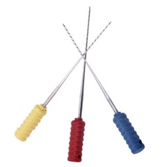 Dental Endo Stainless Steel Barbed Broaches Needles Handle Root Canal 21mm/25mm