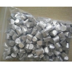 99.995% Zinc Metal Pellets 0.8-12mm Anode Electroplating High Purity Zn 1kg-50g