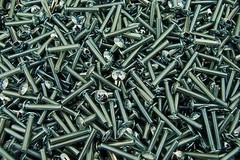 (1000) Phillips Truss Head 8-32 x 1 Machine Screws #8 Zinc Plated