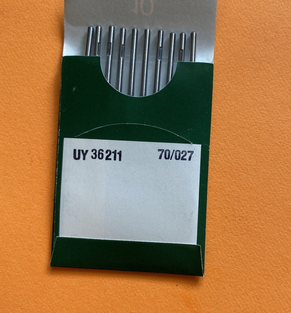 *NOS* UY 36211-70/027-GROZ-BECKERT-SEWING NEEDLE (PK. OF 10) FREE SHIPPING*