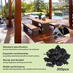 300PCS Hidden Deck Fasteners for Composite Decking Boards Composite Deck Fast…