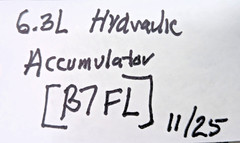 6.3L 5,000 PSI (35MPa) Hydraulic Accumulator 230F (110°C) Nippon Nacol [B7FL]