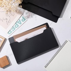Fuutreo 6 Pcs Magnetic Wall File Organizer 8.3 x 13.8 Inch, Black