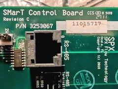 SPX Flow Technology P/N 3253067 SMarT Control Board PCB Working Surplus