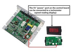 【US】 750W/550W 6000RPM Motor w/ Main Control Board for 0618 210 Mini Metal Lathe