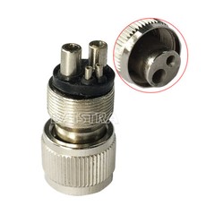 Dental 2/4 Holes High Speed Handpiece Tubing Change Connector Converter