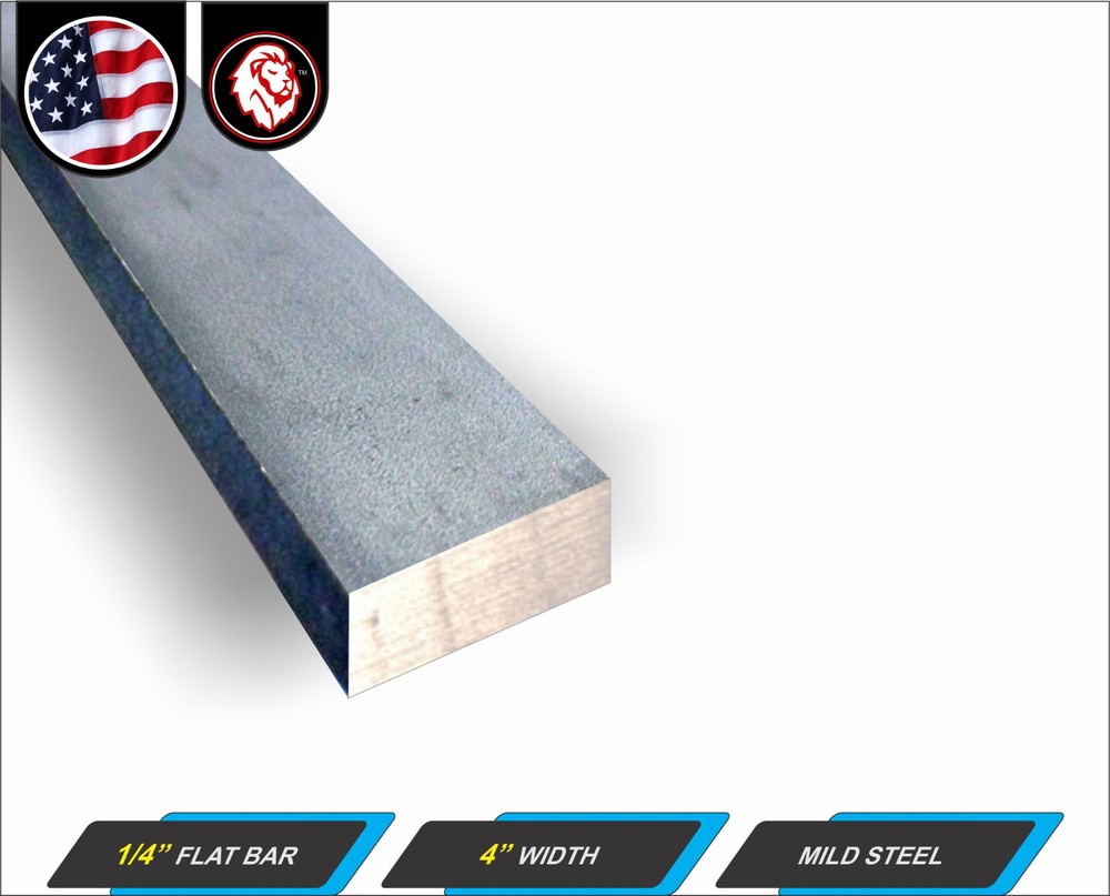 1/2″ x 1″ Steel Flat Bar – Metal Stock – Mild Steel – 24″ Long (2-ft)