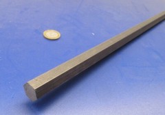 4140 Alloy Steel Hex Rod 5/8″ Hex x 5 Foot Length
