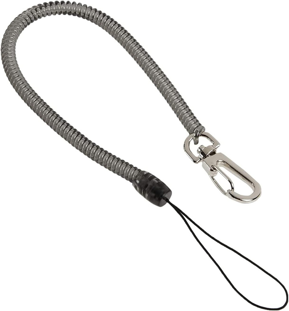 CL36 Clip-On Coil Lanyard, for Utility Knives, Safety Cutters, and Hand Tools, E