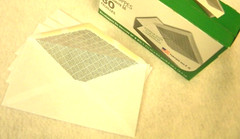No # 6-3/4 Check Size White Security Envelopes Made in USA by Mead Box of 50