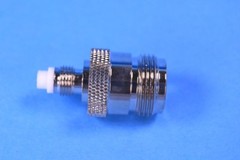 2 (Two) 50-Ohm RG-58 Wilson N-Type Female to FME Female Connectors P/N: 971107