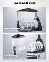 VEVOR Commercial Slush Machine 15L/30L/45L Margarita Smoothie Frozen Drink Maker
