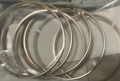 10 Silver Brazing Joint Solder Rings B CuP-5 O.D. 2”. 15% Ag