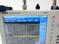 JDSU JD785A Base Station Analyzer,8GHz,SA,SG,CAA,WCDMA,LTE,w/Cal Kit